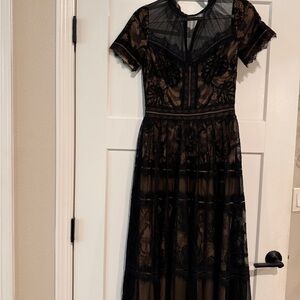 Tadashi Shoji Black  Lace Dress